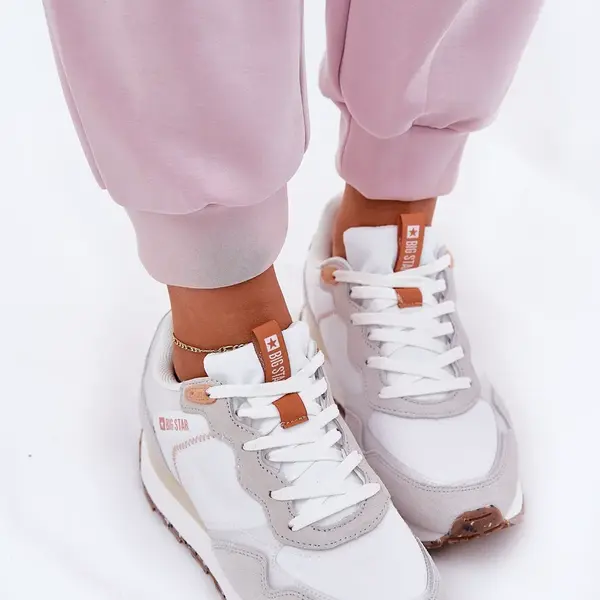 BIG STAR SHOES Semišové Lehké Sportovní Boty Pro Ženy Big Star