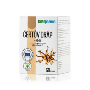 Edenpharma Čertův dráp + MSM 60 tobolek