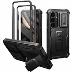 Dexnor 360 Kickstand Camprotector obal Samsung Galaxy S25, černý