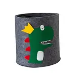 Livefy kôš na hračky / bielizeň Dino 35 x 35 cm, zelený