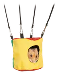 Závěsný domeček Trixie nylonový 10cm