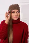 Kesi Fleecová čepice Ula K271 cappuccino