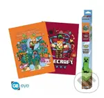 Minecraft Set plagátov 2 ks