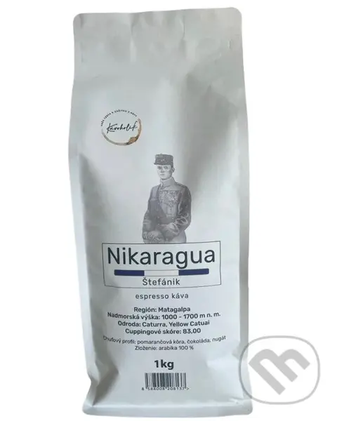Káva Štefánik Nikaragua