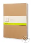 Moleskine - sada 3 zošitov (kartónová väzba)