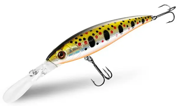 Delphin vobler wobby jerk-dp rainbo 9 cm 12.5 g
