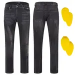 Pánské moto jeansy W-TEC Capital černá 36/36