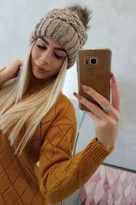 Kesi Čepice K165 světle béžová