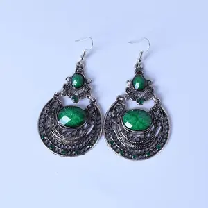 Bohemian Style Teardrop Alloy Dangle Earrings