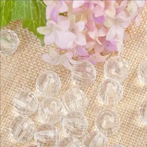 Transparent Acrylic Beads