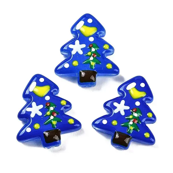 Christmas Theme Handmade Lampwork Beads