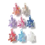 Opaque Acrylic UV Plating Pendants