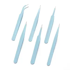Tarnish Resistant 201 Stainless Steel Beading Tweezers Sets