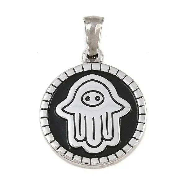 304 Stainless Steel Enamel Pendants