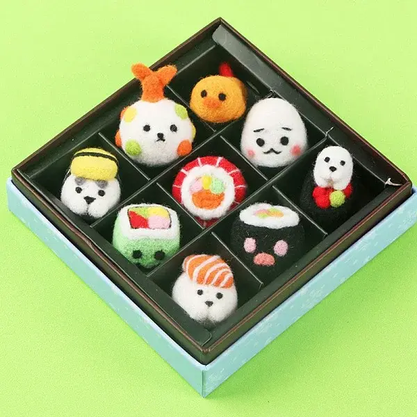 Sushi Needle Felting Kit