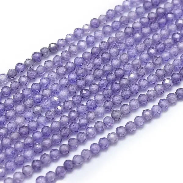 Cubic Zirconia Beads Strands