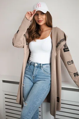 Coatee s titulky cappuccino