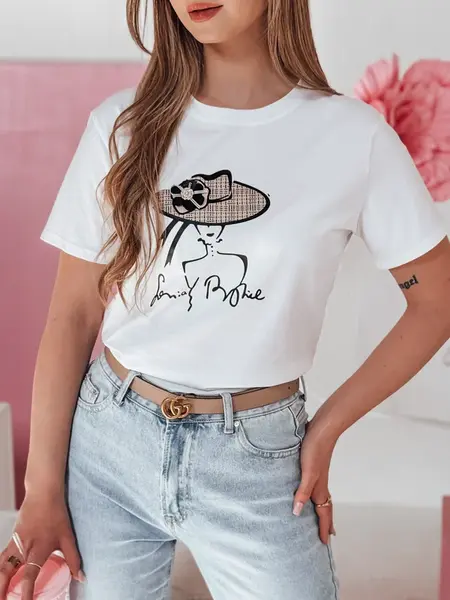 Dámské triko s potiskem WOMANPOW