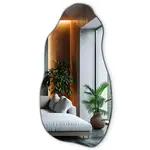 TULUP ZRCADLO Nepravidelné 100x50 cm