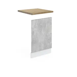 Vicco PŘEDNÍ PANEL R-Line Beton 45 cm , PD Dub