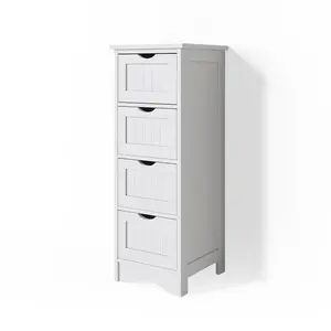 Vicco SKŘÍŇKA DO KOUPELNY Bianco Bílá 30 x 81 cm