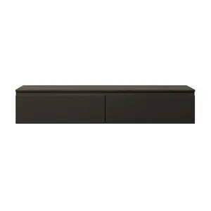 Selsey TV stolek Bemmi černý 150/28/32 cm