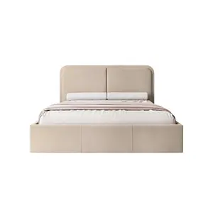 Fedve POLSTEROVÁ POSTEL OLLEO 140x200 cm, Taupe