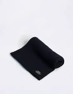 ECOALF Wool Scarf Deep Navy