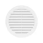 Mriežka vetracia Haco 140 mm biela