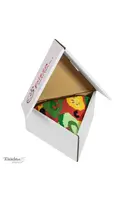 ZOOKSY/RAINBOW SOCKS Dúhové ponožky 1 ponožky 1 pizza vegetariánsky pár