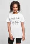 Women's FU T-shirt in sign language white