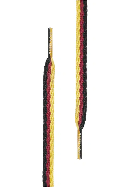 White Flat German Laces