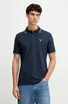 Bavlněné polo tričko Barbour