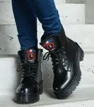 Gemre Black women's ankle boots Ranco