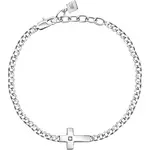 Morellato Ocelový náramek Křížek Cross SKR64