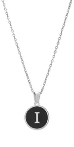 Troli Originální ocelový náhrdelník s písmenem I