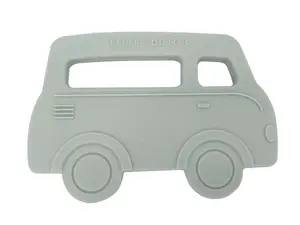 LITTLE DUTCH Kousátko silikonové autobus