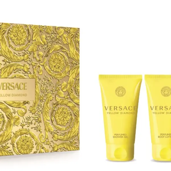 Versace Yellow Diamond - EDT 50 ml + tělové mléko 50 ml + sprchový gel 50 ml
