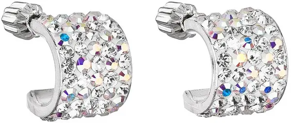 Evolution Group - Pavona Třpytivé stříbrné náušnice 31280.2 AB