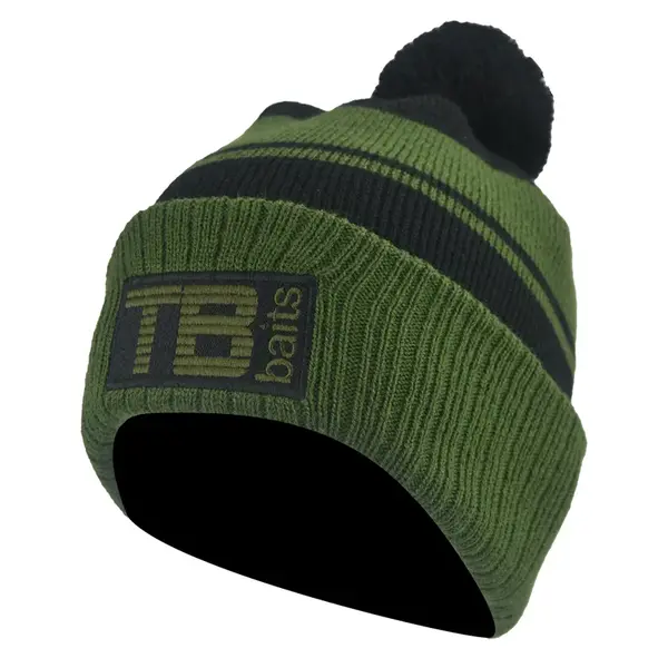 Tb baits zimní čepice khaki bobble
