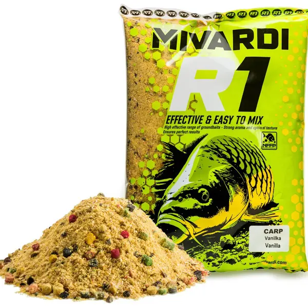 Mivardi krmítková směs r1 carp 950 g - vanilka