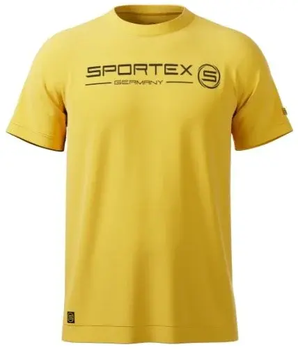 Sportex rybářské tričko t-shirt žluté s logem - l