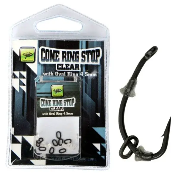 Giants fishing slídová zarážka s kroužkem cone ring stop-green