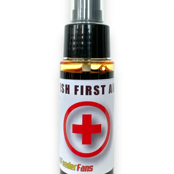 Method feeder fans desinfekce fish first aid clinic dark 50 ml