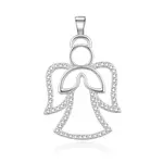 MOISS Půvabný stříbrný přívěsek Andělíček P0001166