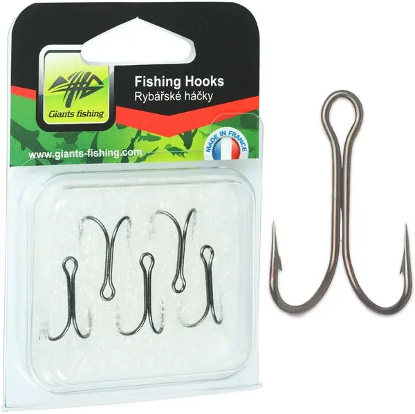 Giants fishing dvojháček x1 strong 5 ks - velikost 1