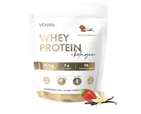 Venira Whey protein příchuť jahoda-vanilka 1000 g