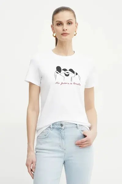 Bavlnené tričko Marella CAUCASO