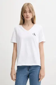 Calvin Klein Jeans tričko dámske bavlnené 2-pak