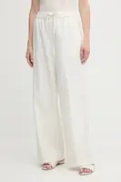 Ľanové nohavice Calvin Klein